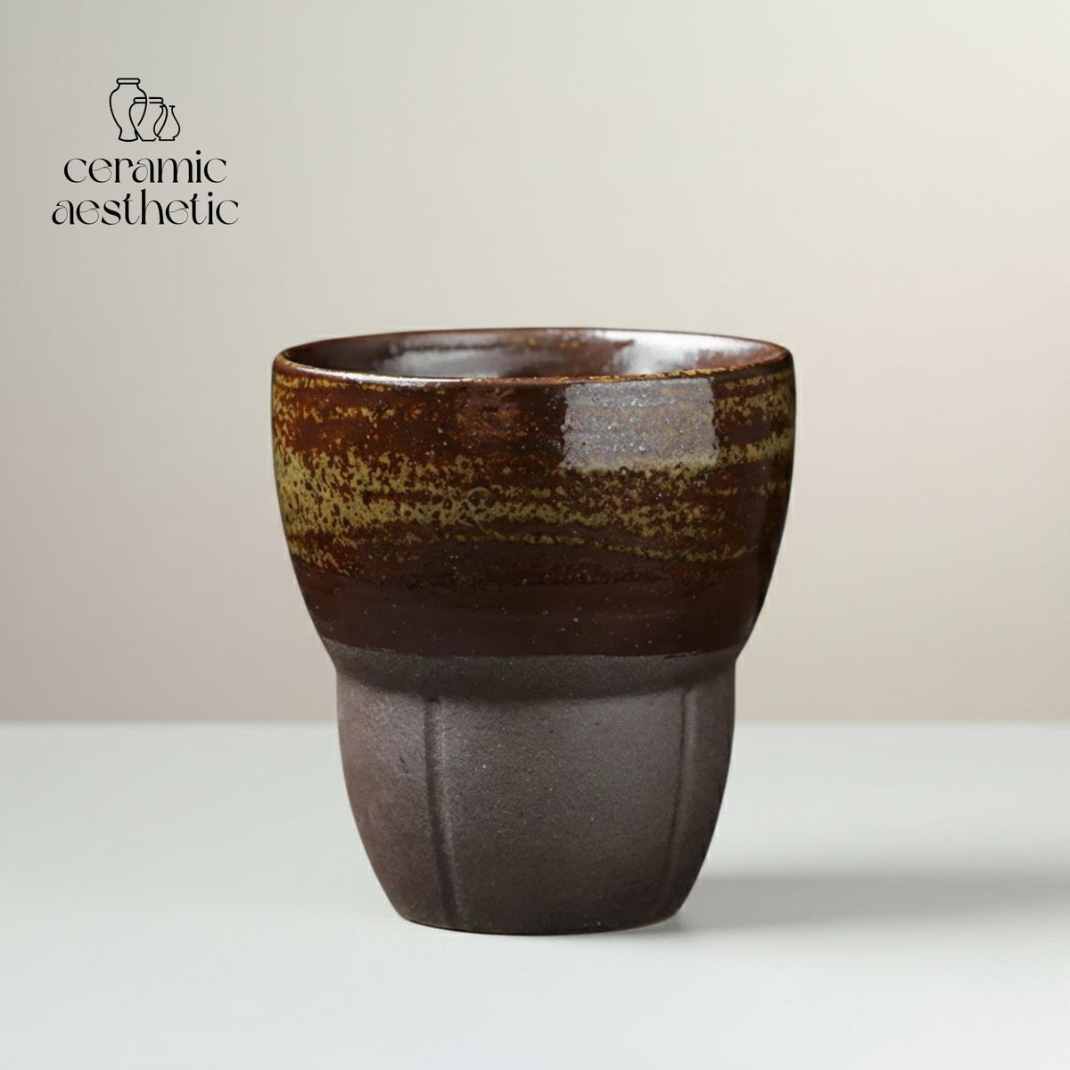 Retro Rough Ceramic Espresso Cup