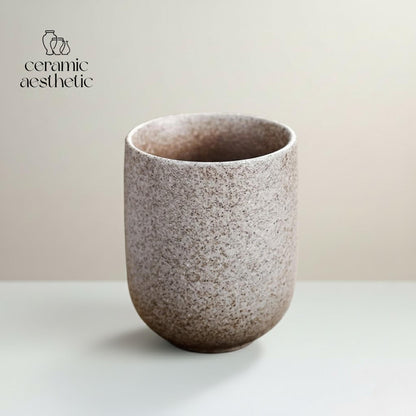 Japanese Vintage Stoneware Tea Cup