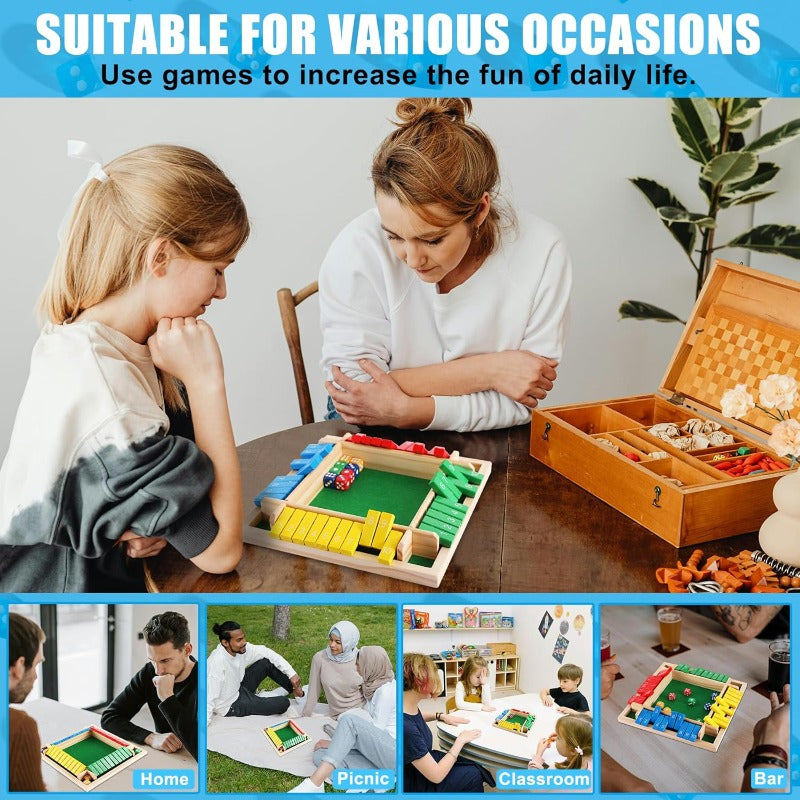 Shut the Box Game Set