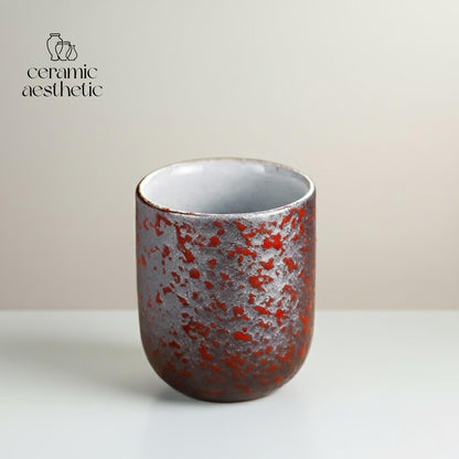 Japanese Vintage Stoneware Tea Cup