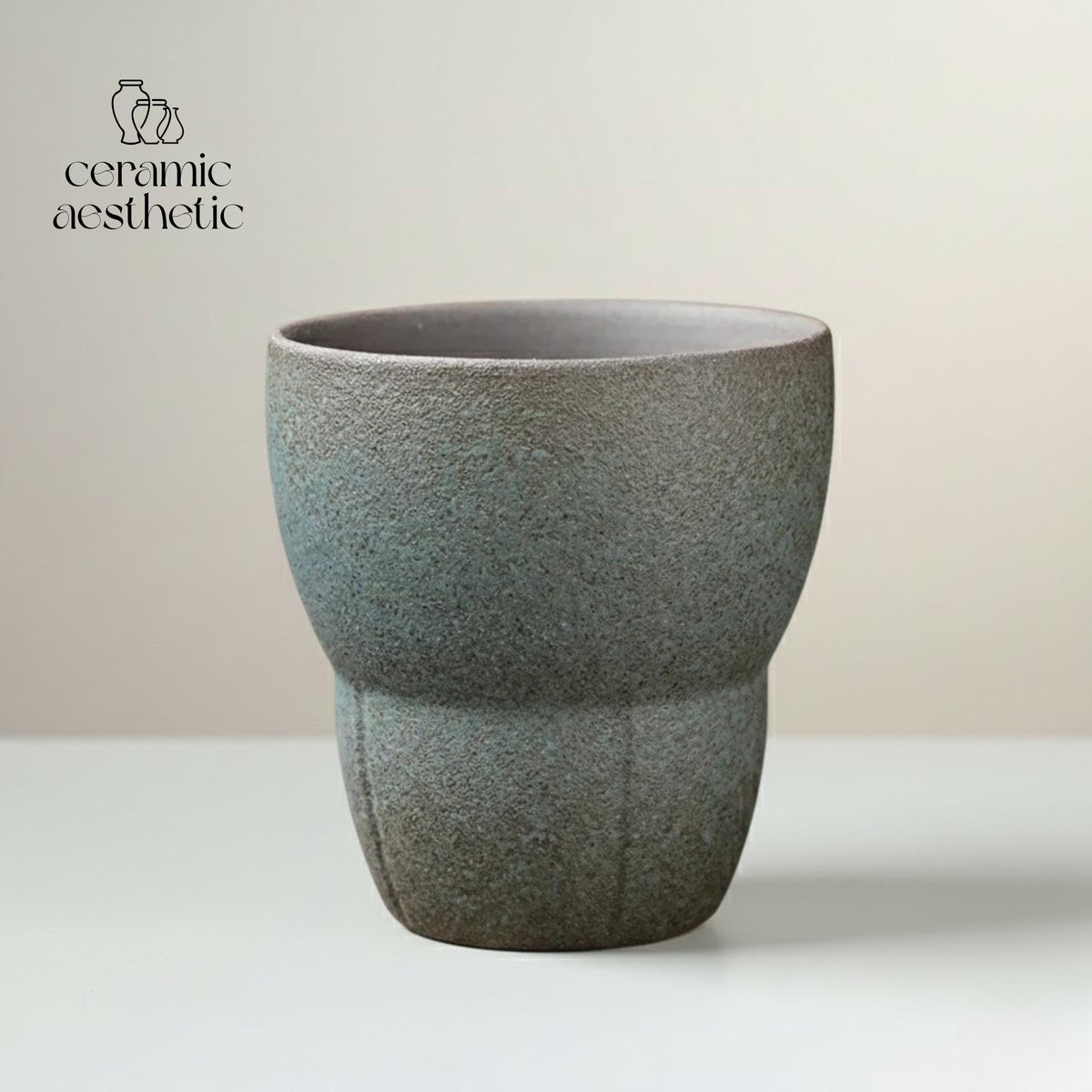 Retro Rough Ceramic Espresso Cup