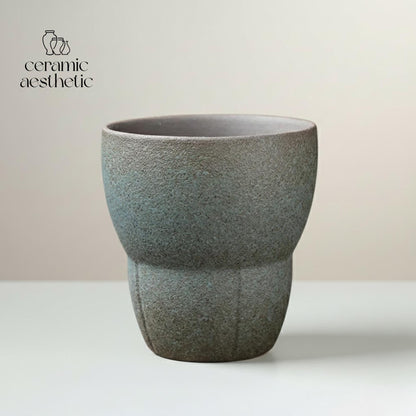 Retro Rough Ceramic Espresso Cup