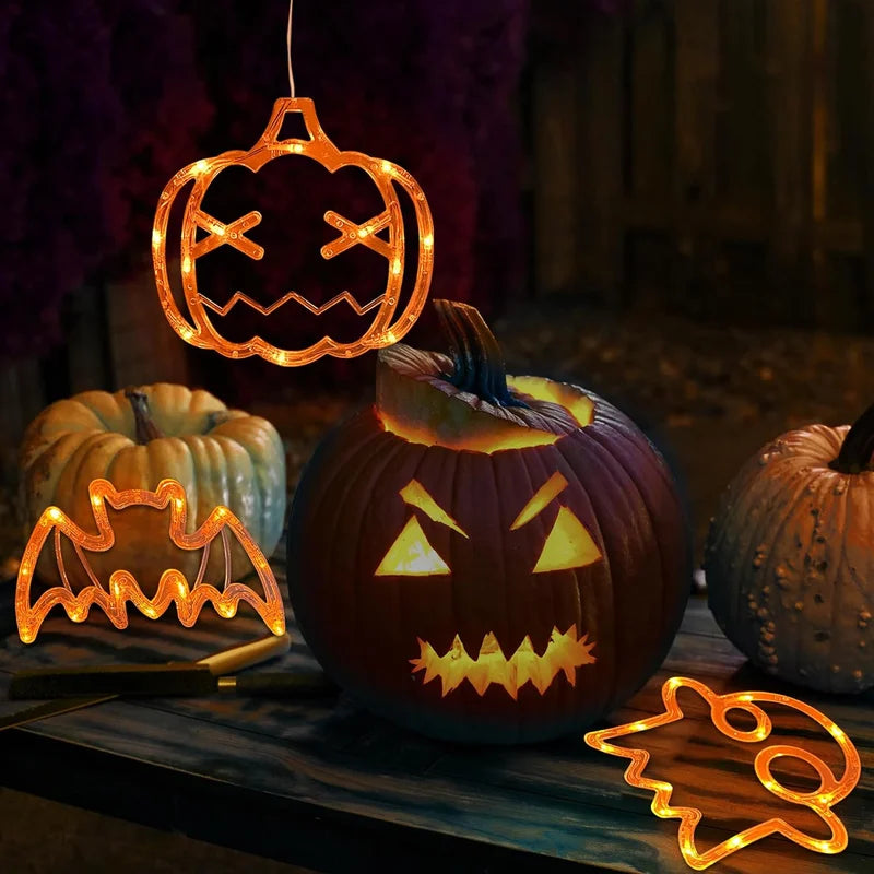 Halloween LED Window Hanging Decorations