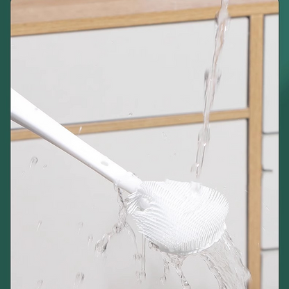 Detachable Long-Handle Silicone Cleaning Brush Set