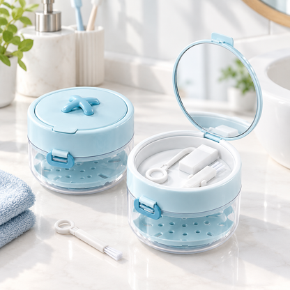 3-in-1 Retainer Cleaning & Storage Case