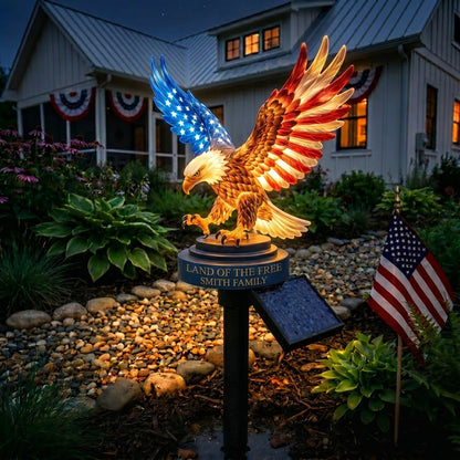 Solar Eagle Outdoor Garden Light