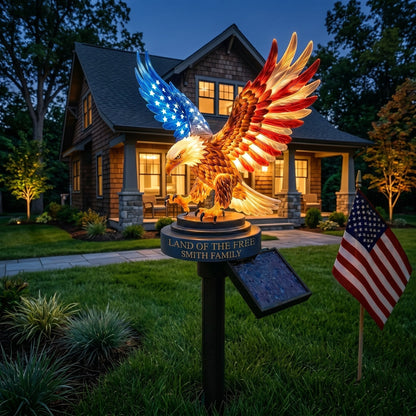 Solar Eagle Outdoor Garden Light