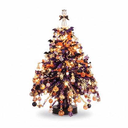 DIY Beaded Mini Christmas Tree Tabletop Decor Craft Kit
