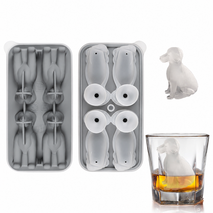 3D Animal Shaped Silicone Ice Cube Mold Tray
