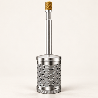 Portable Stainless Steel Manual Coffee and Tea Infuser Brewer