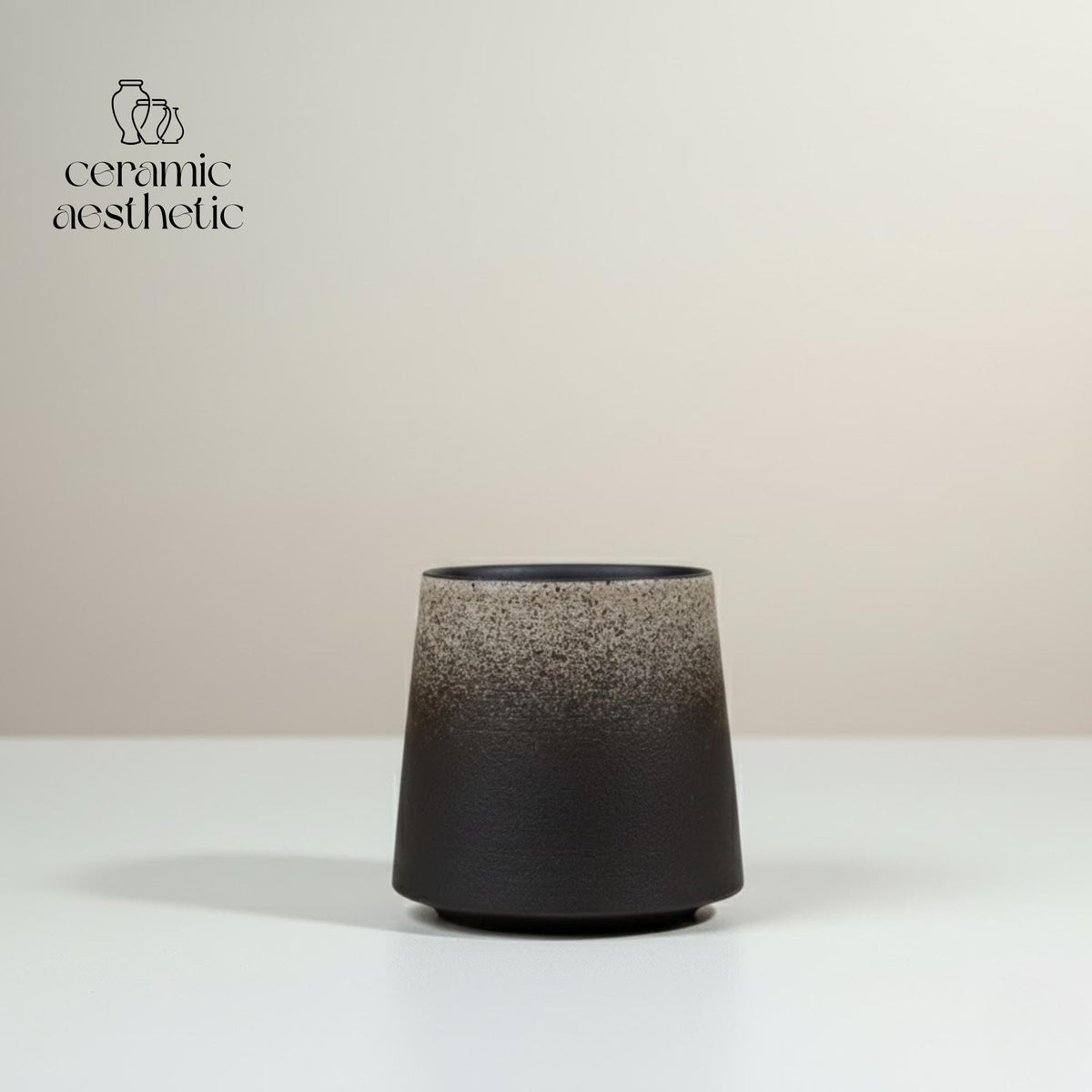 Retro Gradient Porcelain Mug