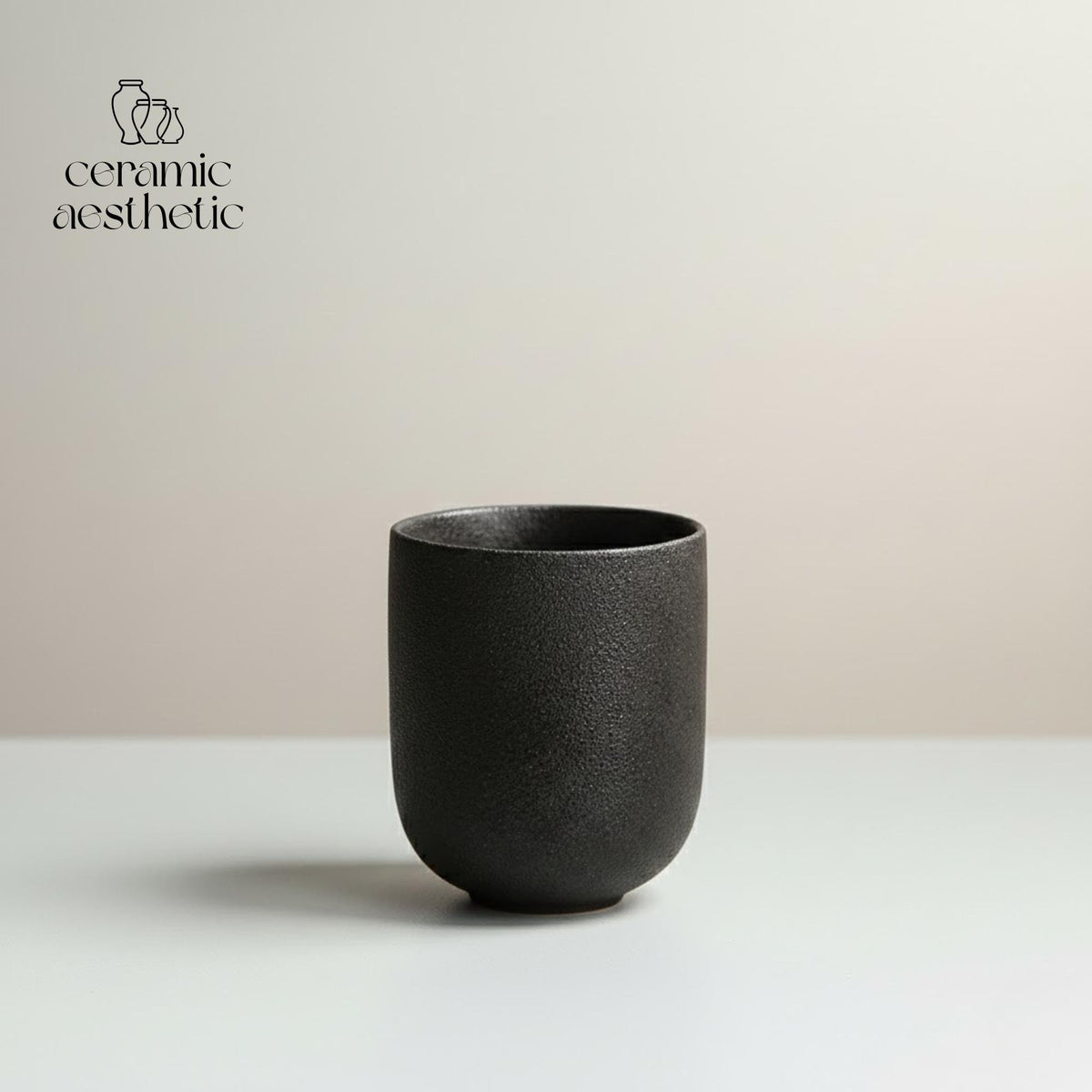 Japanese Vintage Stoneware Tea Cup