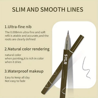 Ultra-Fine Waterproof Liquid Eyebrow Makeup Pen