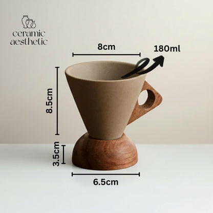 Handmade Japanese Minimalist Coffee Mug