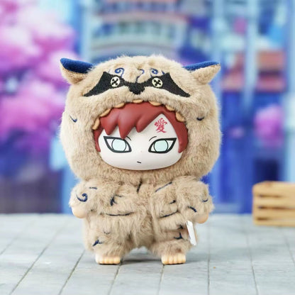 Shippuden Beast Party Series Cute Plush Doll Toy Cartoon Backpack Pendant Anime Peripheral Gift Box Naruto Blind Box Gift