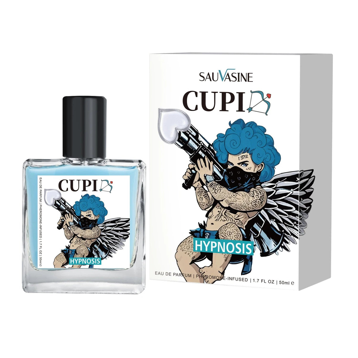 50Ml Cupid Cologne Perfume Pheromone Cologne for Men Long Lasting Enhances Intimacy High Quality Hombre Perfume Attract Women