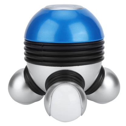 Mini Handheld Vibrating Body Massager with LED Light