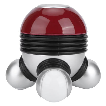 Mini Handheld Vibrating Body Massager with LED Light