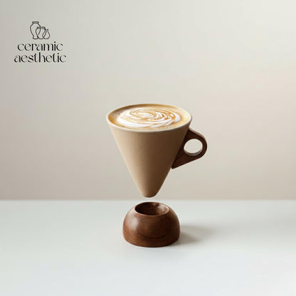 Handmade Japanese Minimalist Coffee Mug