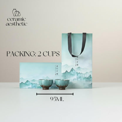 Zen Porcelain Cup Set – Gift Edition