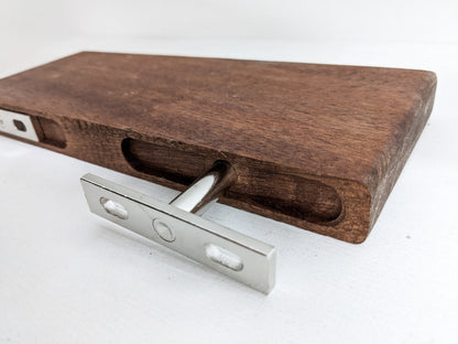 Thin Oak Floating Shelf in 6" to 36" lengths