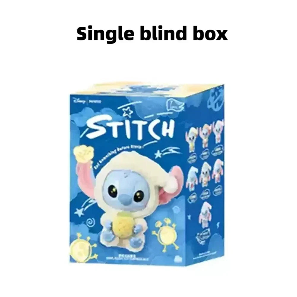 New Stitch Blind Box Bag Eat Some Thing Before Sleep Series Vinyl Pendant Cute Doll Mystery Box Fluffy Doll Surprise Gift Sale