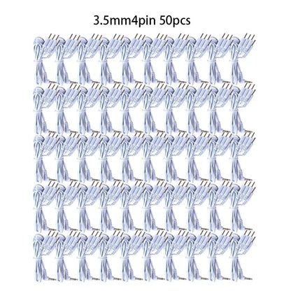 TENS/EMS Electrode Lead Wires – 2/4-Pin Options