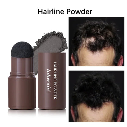 Waterproof Hairline & Root Concealer Pen – Instant Grey Coverage with Easy Blend Powder Stick for Normal Hair