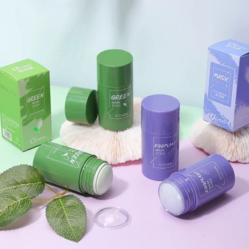 Solid Green Tea & Honey Moisturizing Facial Mask Stick