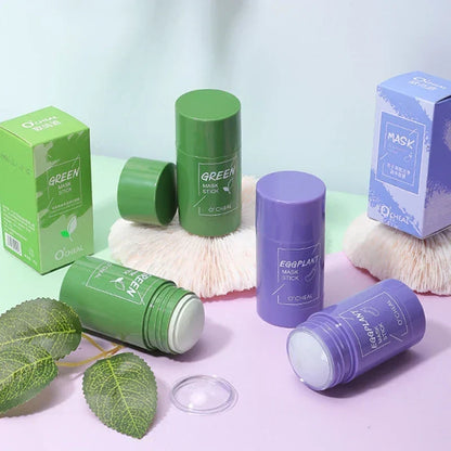 Solid Green Tea & Honey Moisturizing Facial Mask Stick