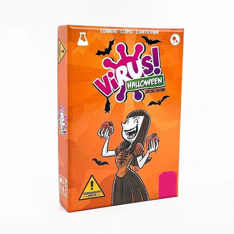 Virus 1 2 3 Board Game: The Ultimate Contagiously Fun Game for Family Parties in Spanish & English