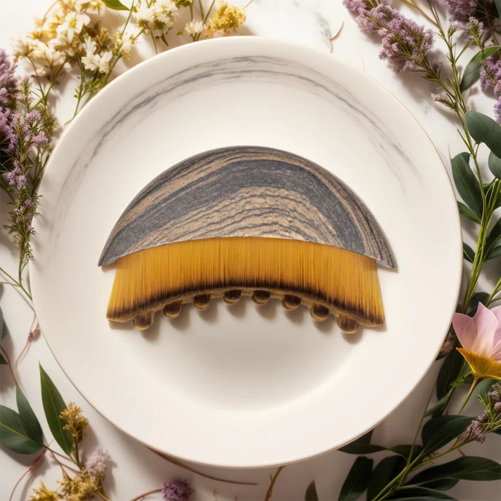Lymphatic Contour Face Brush,Chin &Jawline Sculpting,Drainage Massager for Face,Ergonomically Designed to Fit The Skin Precisely
