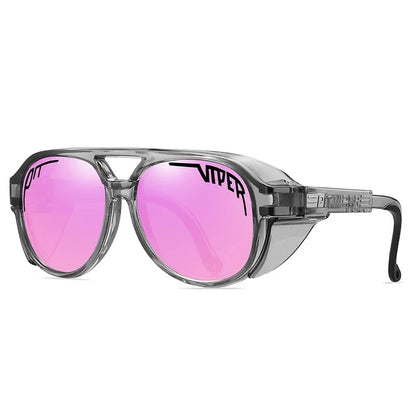 PIT VIPER Men Cycling Glasses MTB Bicycle Eyewear UV400 Road Bike Goggles Windproof Sport Women Sunglasses