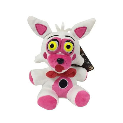 FNAF Five Nights at Freddy's Freddy Fazbear Bonnie Foxy Sundrop Moondrop 18cm Soft Plush Doll Collectible Toy Gifts for Kids