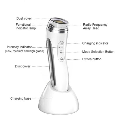 Electric Facial Skincare Device – Machine & Replacement Heads
