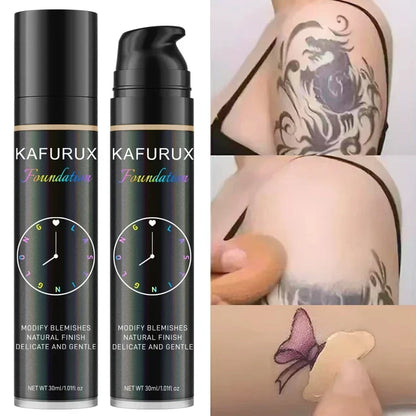 8 colors Liquid Foundation Effective Concealer Waterproof Sweat-resistant Face Korean Makeup Porfession Face Base Cosmetics Gift