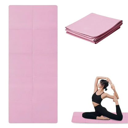 Non-Slip Yoga & Pilates Exercise Mat – 3/4/6mm Thickness