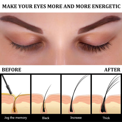 Eyebrows Natural Thick Slender Curl Curl Moist Natural Castor Oil Growth Liquid Serum Extension Eyelash Female Makeup Product