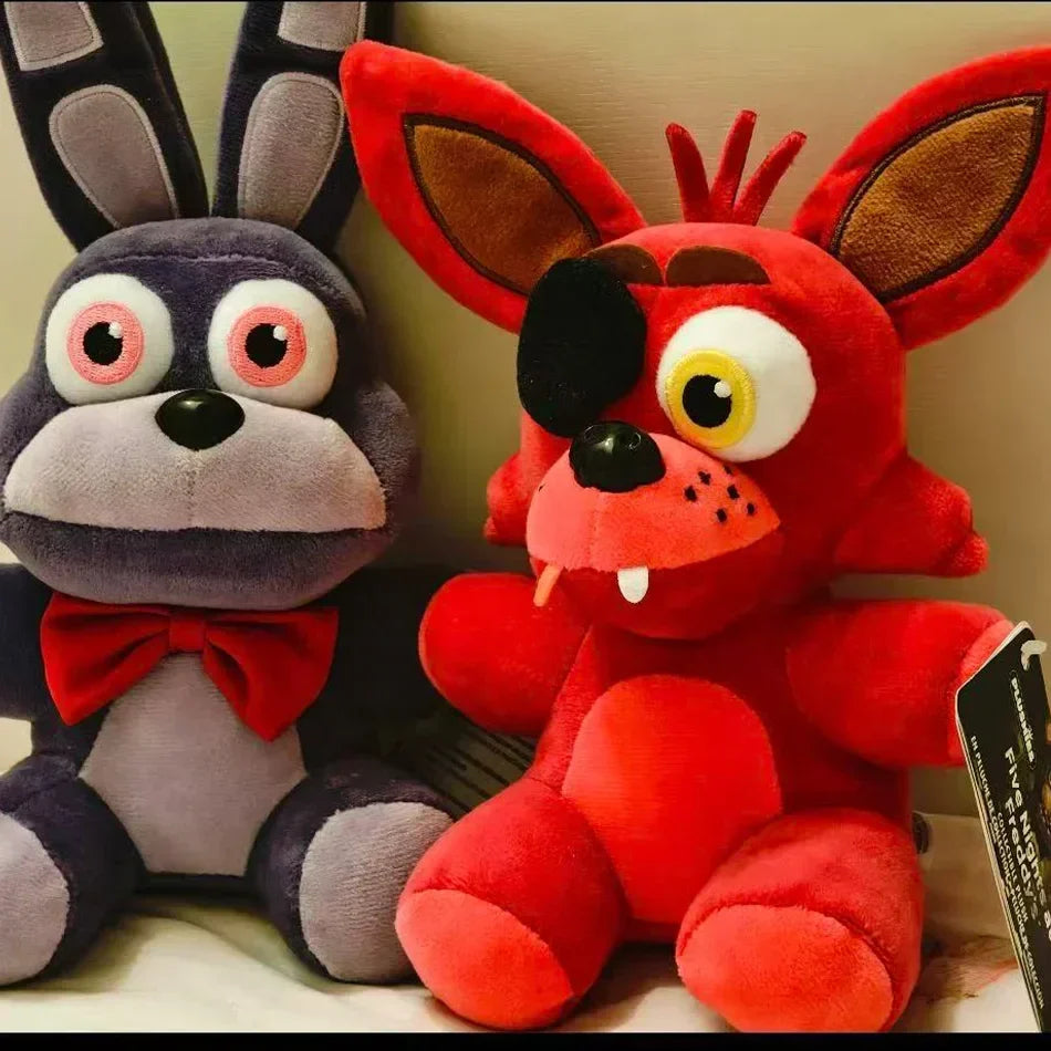 FNAF Five Nights at Freddy's Freddy Fazbear Bonnie Foxy Sundrop Moondrop 18cm Soft Plush Doll Collectible Toy Gifts for Kids