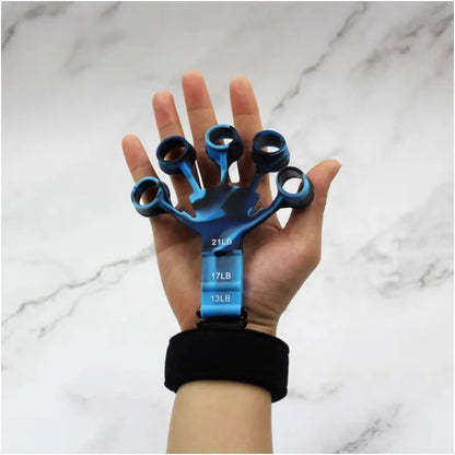 Finger Gripper Finger Exerciser Guitar Finger Exerciser 6 Resistant Levels Recovery Physical Tools Hand Strengthener For Patient