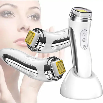 Electric Facial Skincare Device – Machine & Replacement Heads