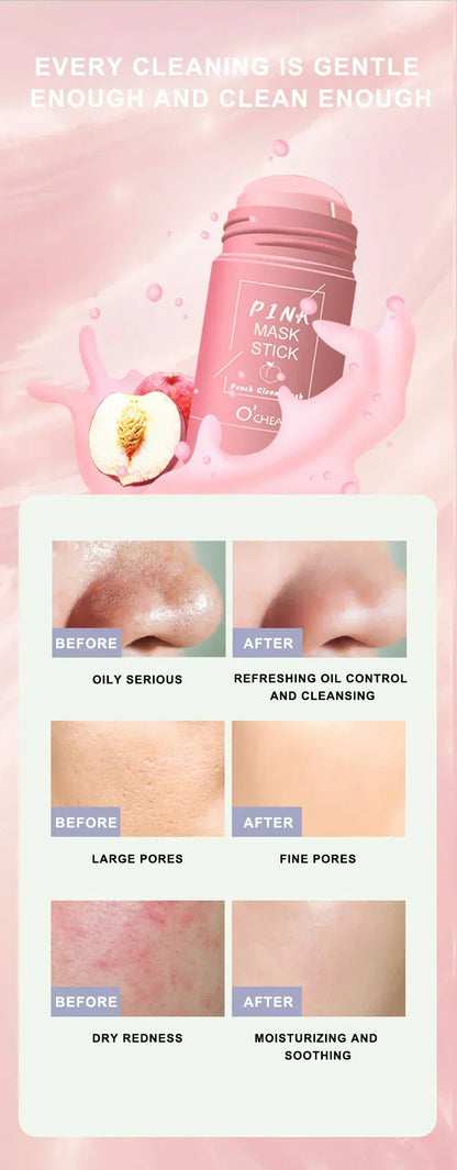 Solid Green Tea & Honey Moisturizing Facial Mask Stick
