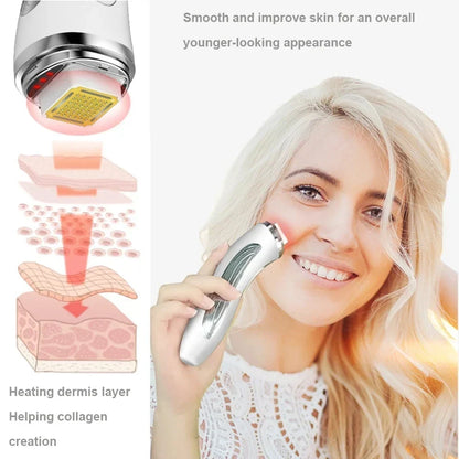 Electric Facial Skincare Device – Machine & Replacement Heads