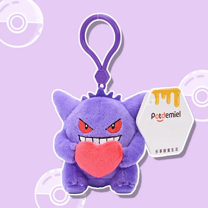 Pokemon Jigglypuff Plusle Minun Clefairy Togepi Mimikyu Kawaii Plush Stuffed Toy Keychain Backpack Pendant Keyring Birthday Gift