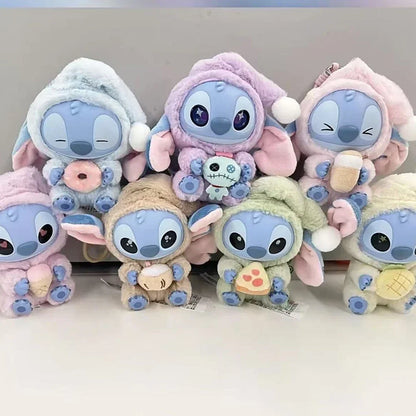 New Stitch Blind Box Bag Eat Some Thing Before Sleep Series Vinyl Pendant Cute Doll Mystery Box Fluffy Doll Surprise Gift Sale