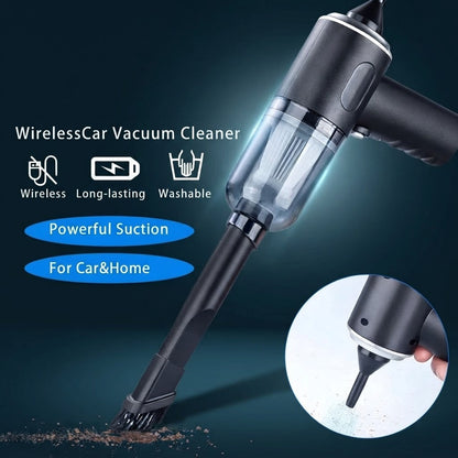 Mini Wireless Car Vacuum Cleaner 9000Pa Wet & Dry