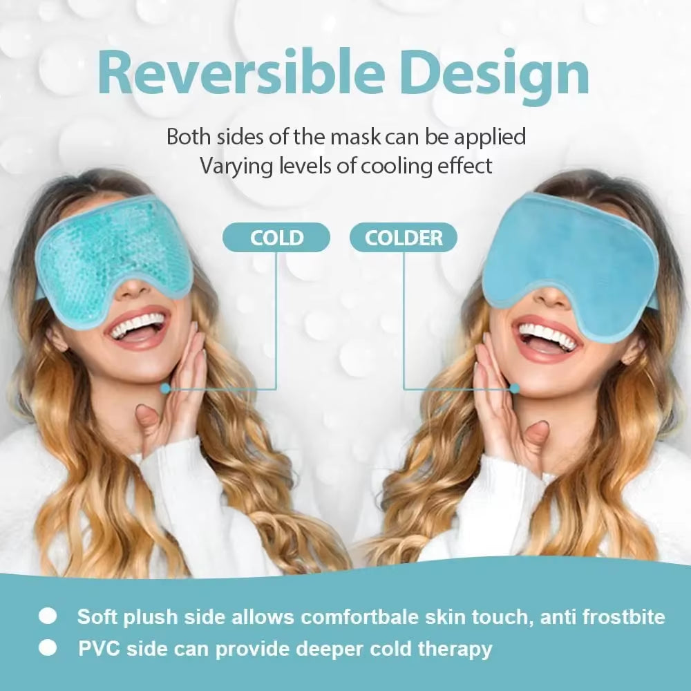 Reusable Hot & Cold Compress Gel Eye Mask
