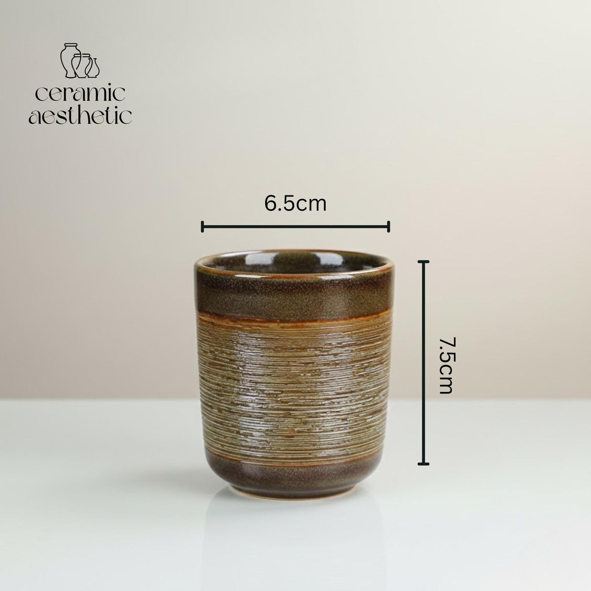 Takumi Kiln Ceramic handmade Tea Cup