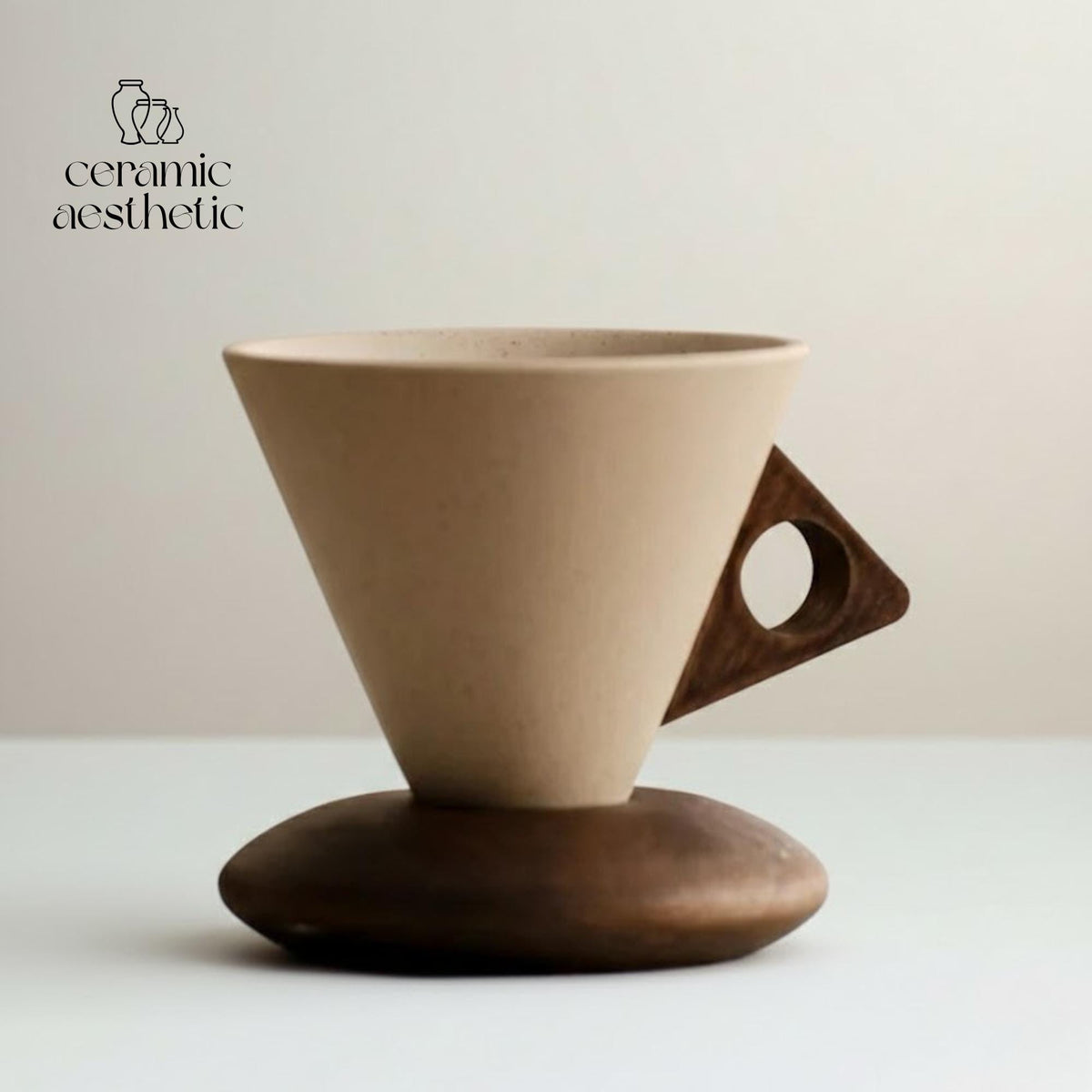Handmade Japanese Minimalist Coffee Mug