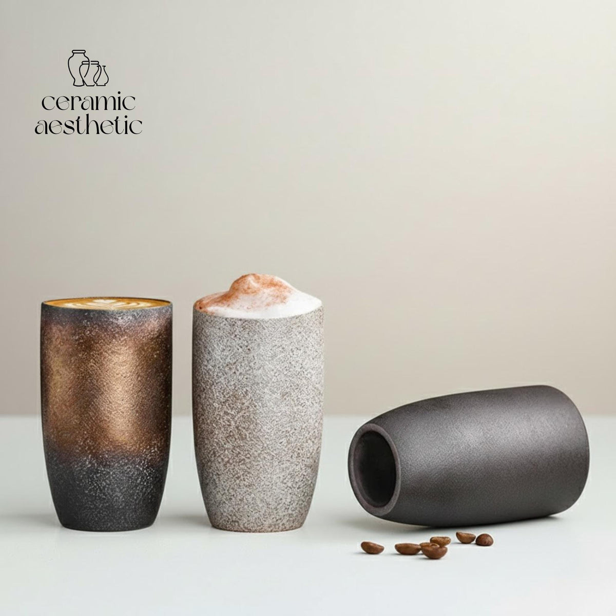 Japanese Retro Porcelain Coffee Cup